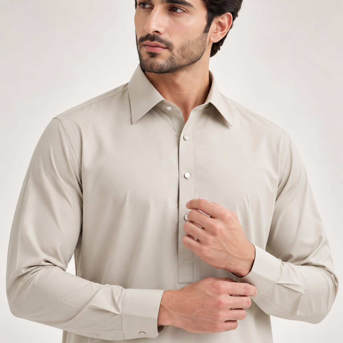Ivory Stone Classic Shalwar Kameez
