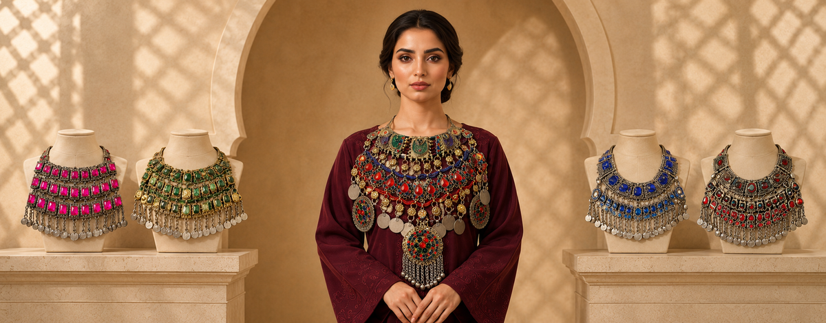 Afghan Necklaces