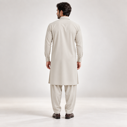 Ivory Stone Classic Shalwar Kameez