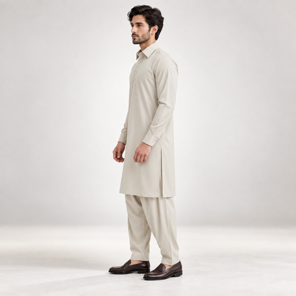 Ivory Stone Classic Shalwar Kameez