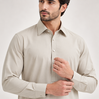 Ivory Stone Classic Shalwar Kameez