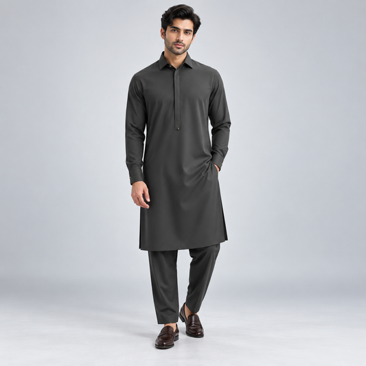 Graphite Noir Premium Shalwar Kameez