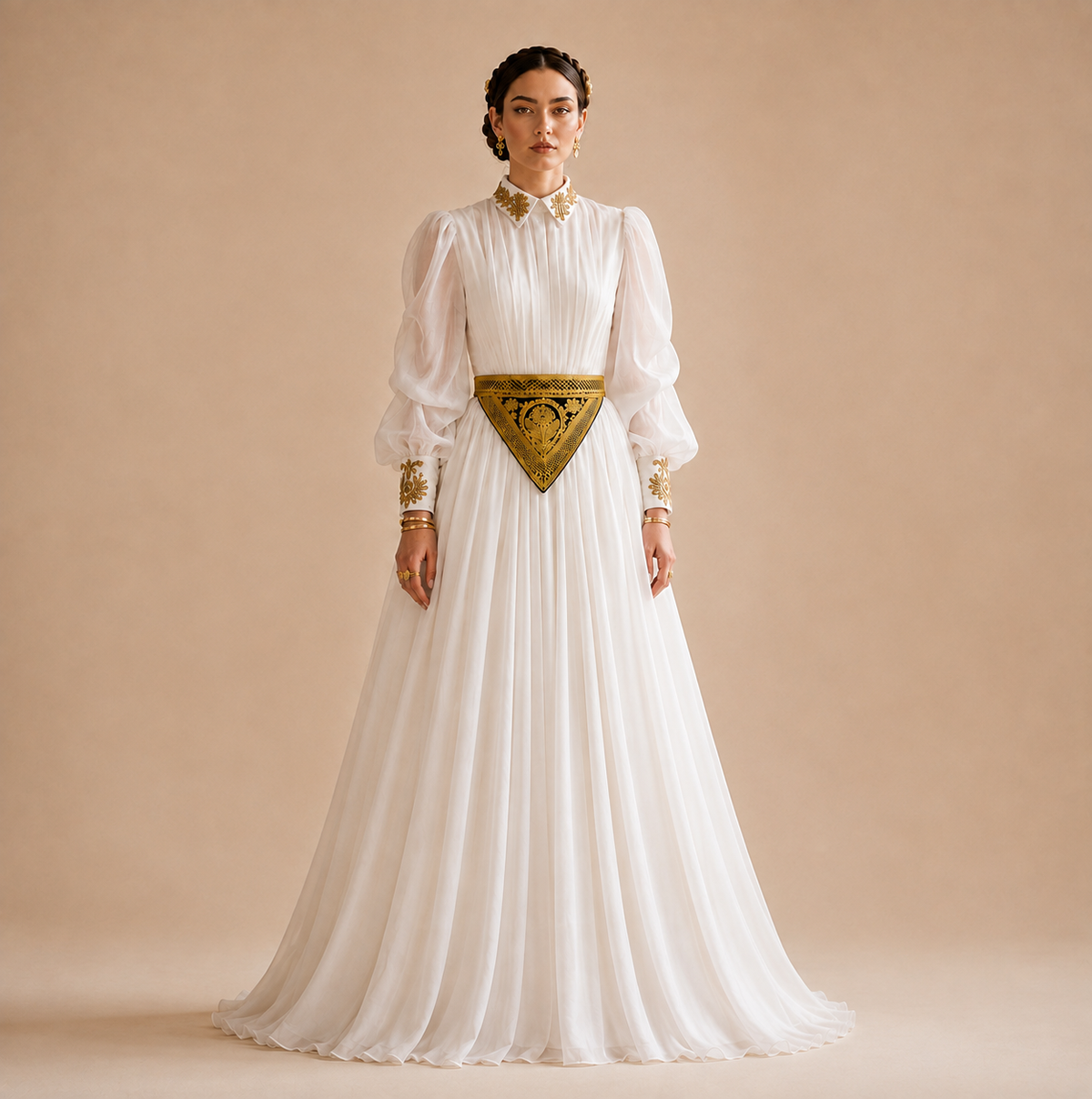 White Long Maxi Dress