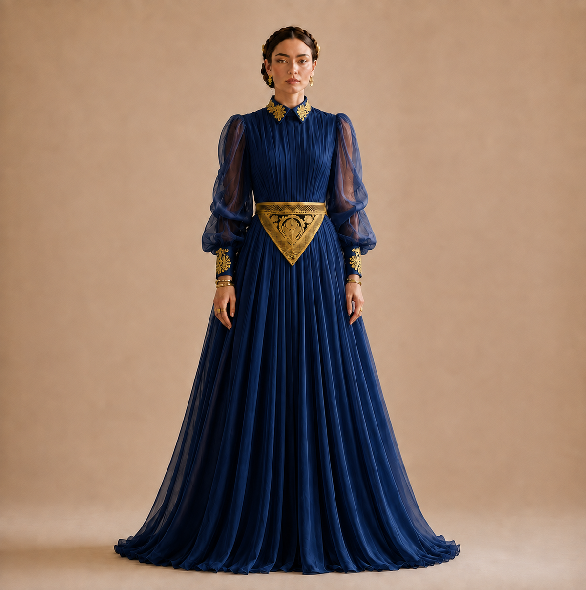 Royal Blue Long Maxi Dress