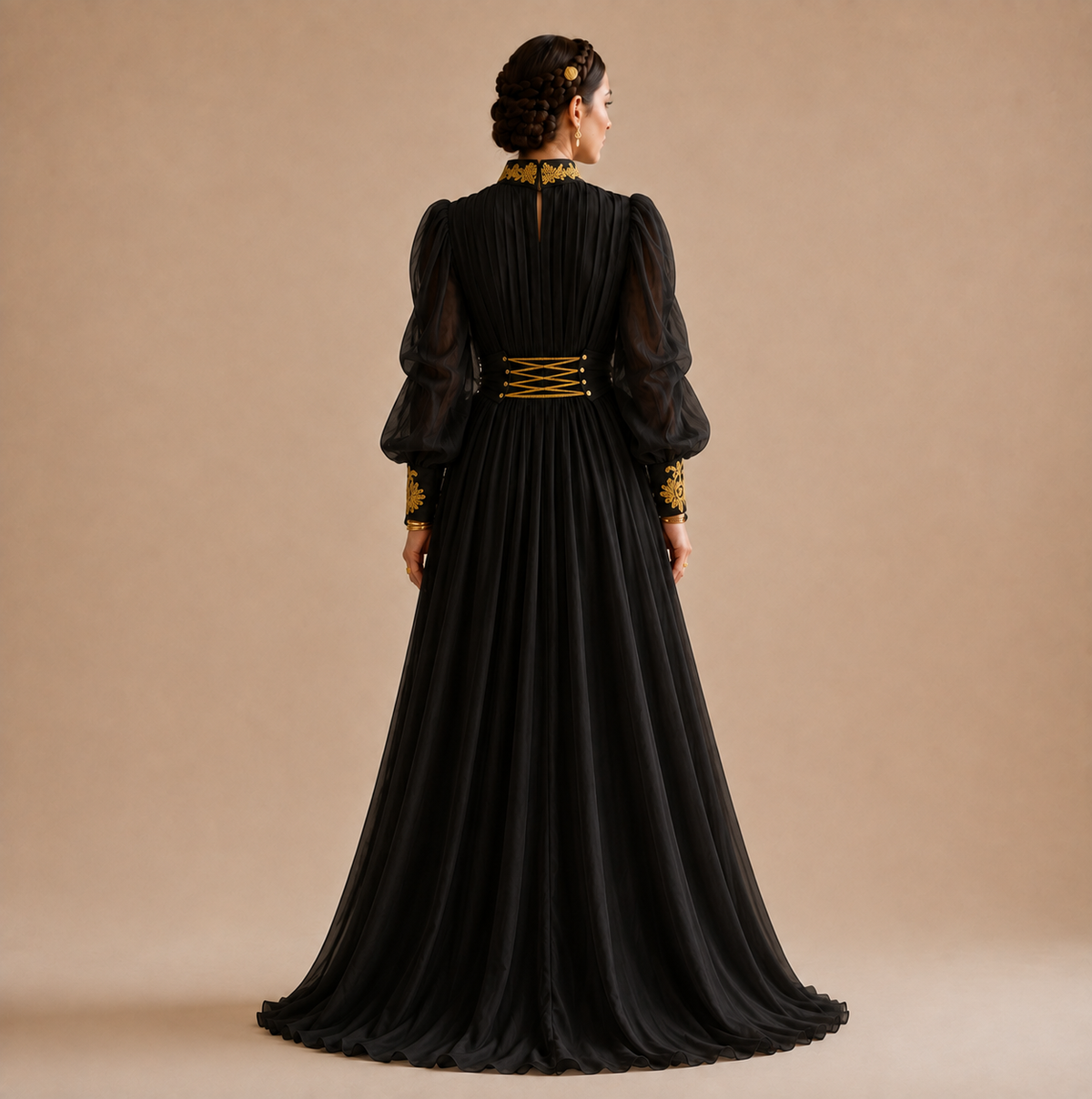 Long Maxi Collection Black Color