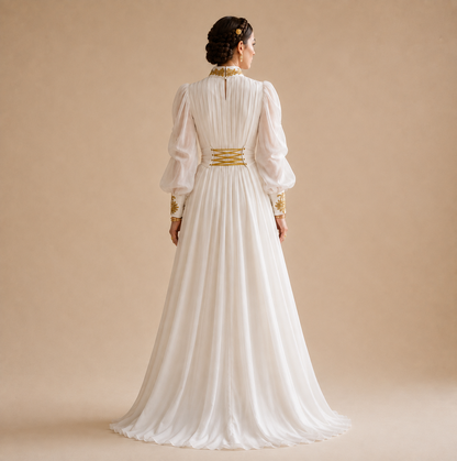 White Long Maxi Dress
