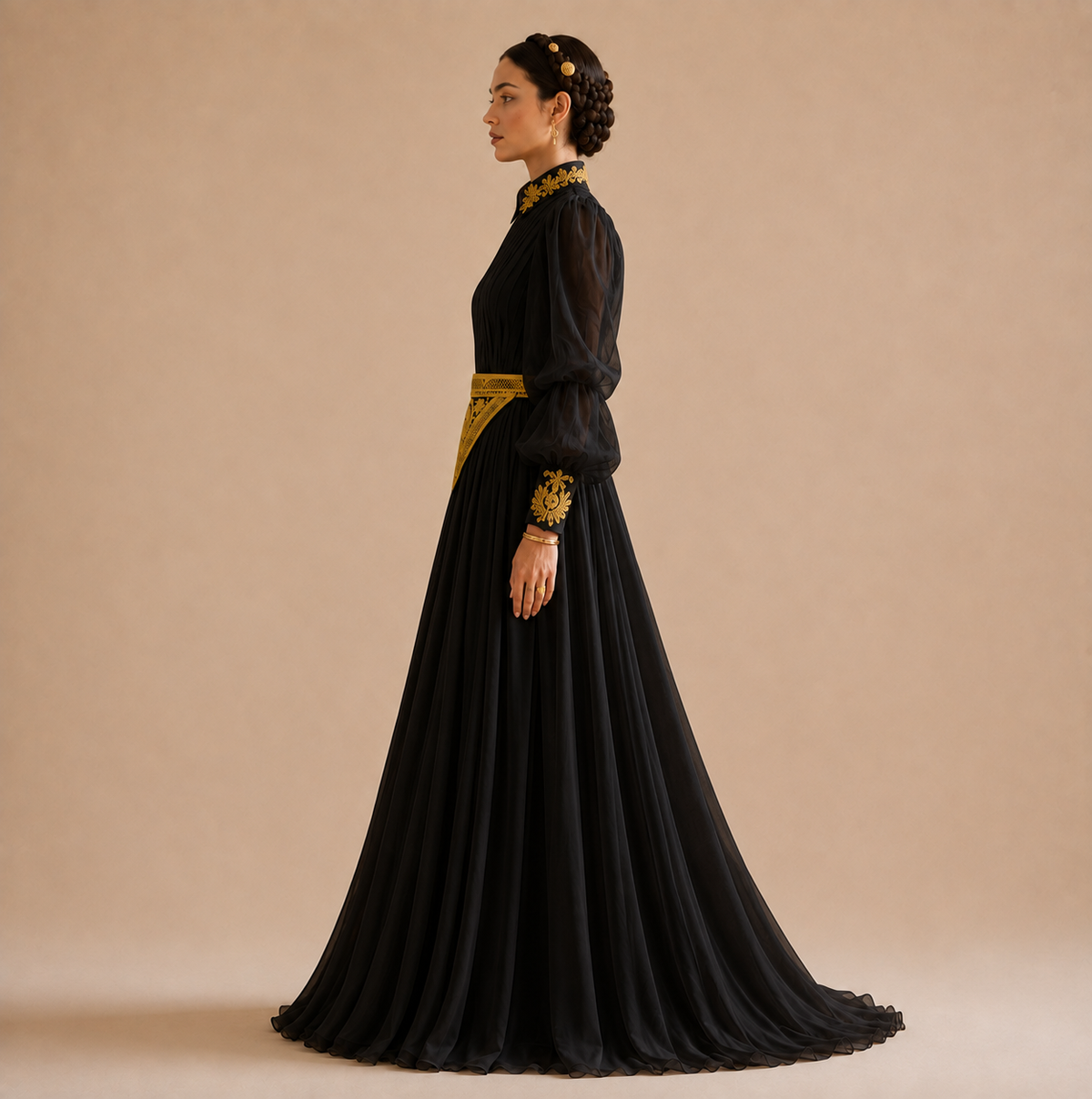 Long Maxi Collection Black Color