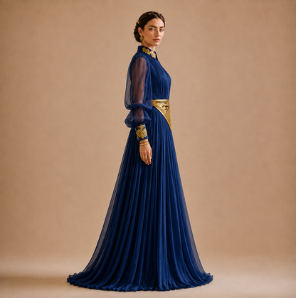 Royal Blue Long Maxi Dress