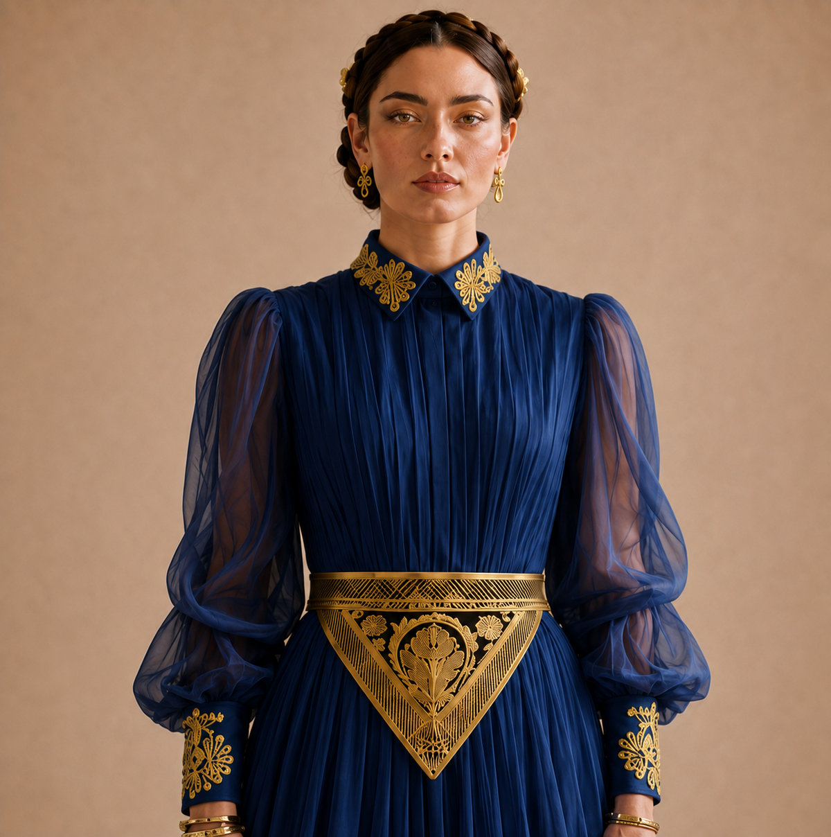 Royal Blue Long Maxi Dress