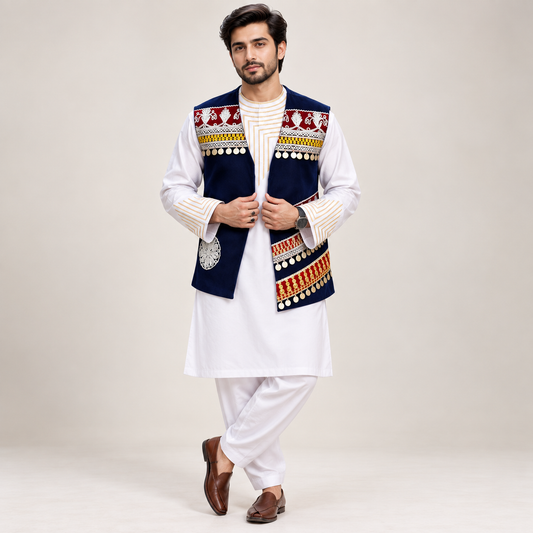 Royal Navy Heritage Embroidered Waistcoat